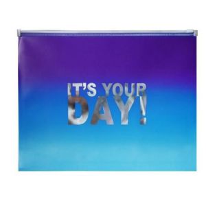 Teczka z suwakiem Incood A4 It's Your Day!